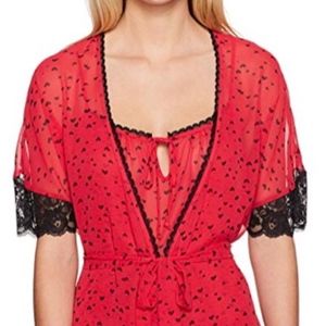 3 Piece Hearts Babydoll Wrapper Set [NWT]